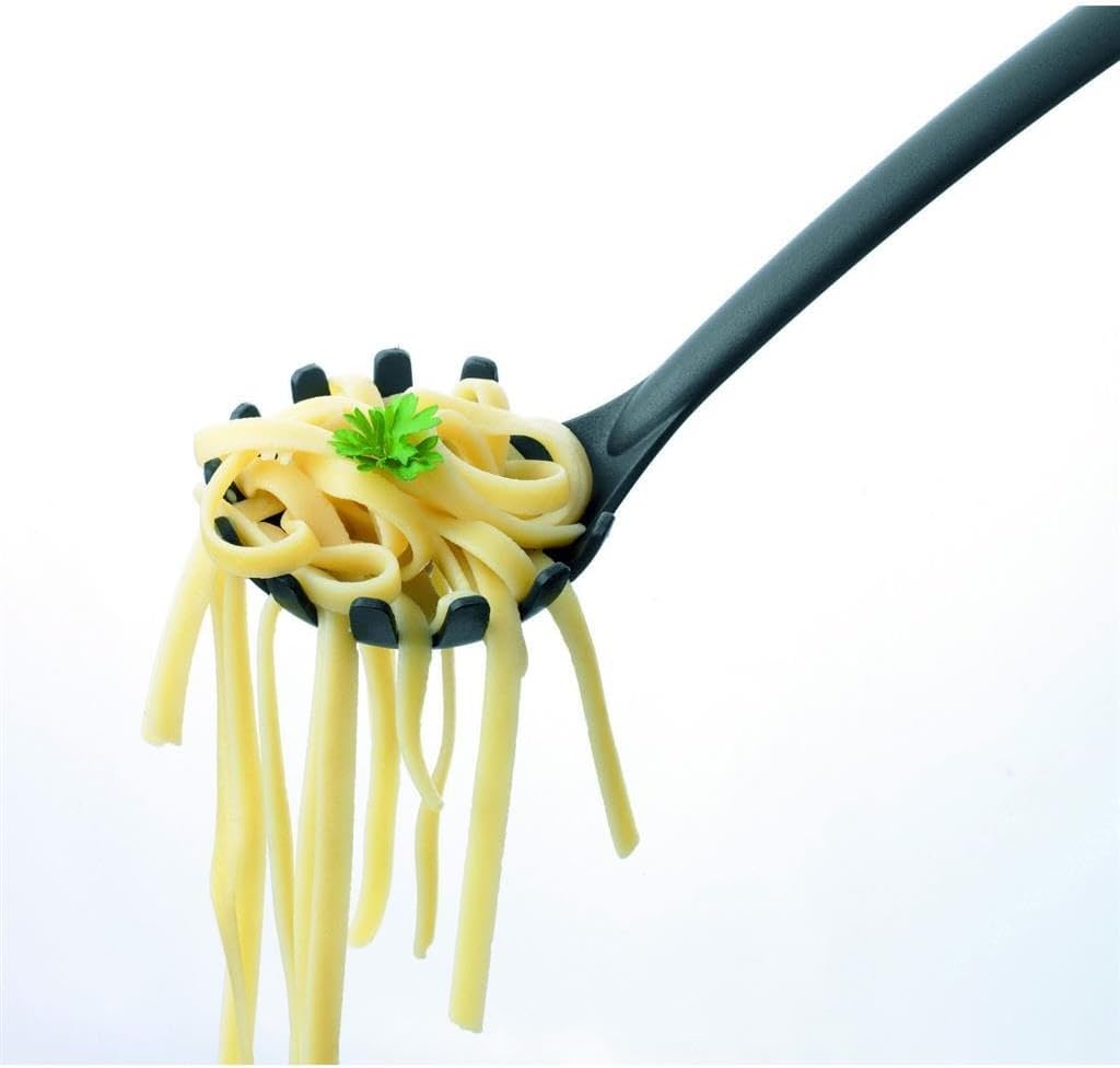 Black Line Non-Stick Nylon Spaghetti Scoop