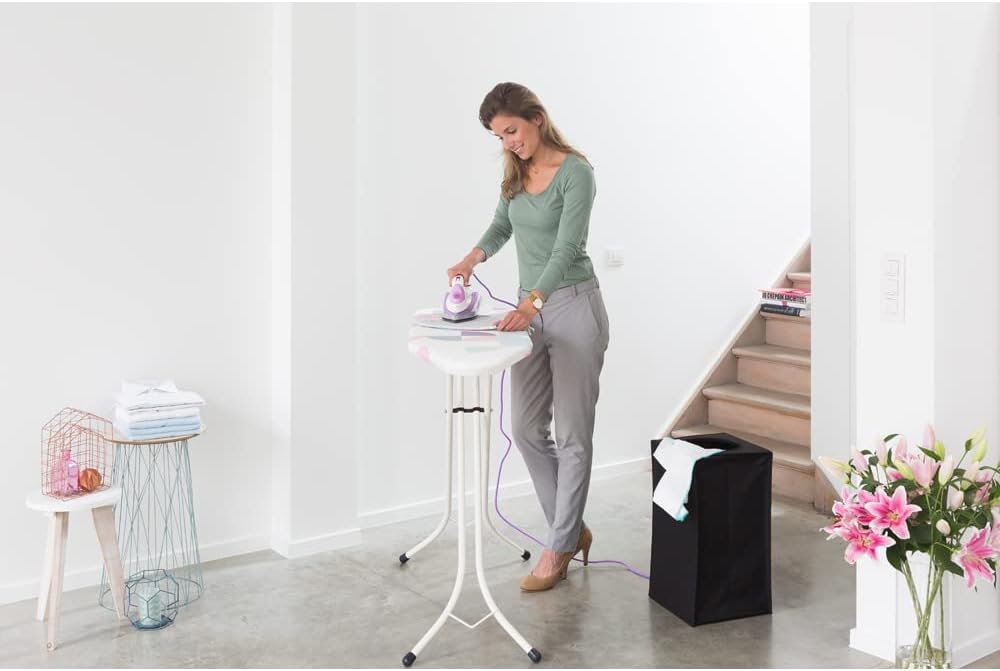 Ironing Board (Size A) SIR (Steam Iron Rest) 110x30cm/22mm - White Frame