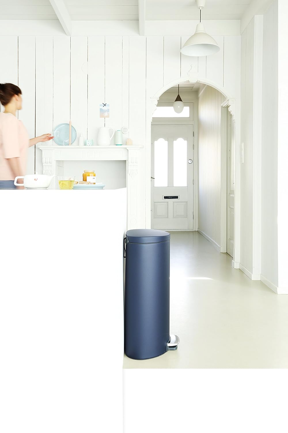 Flatback+ Silent Pedal Bin 40L