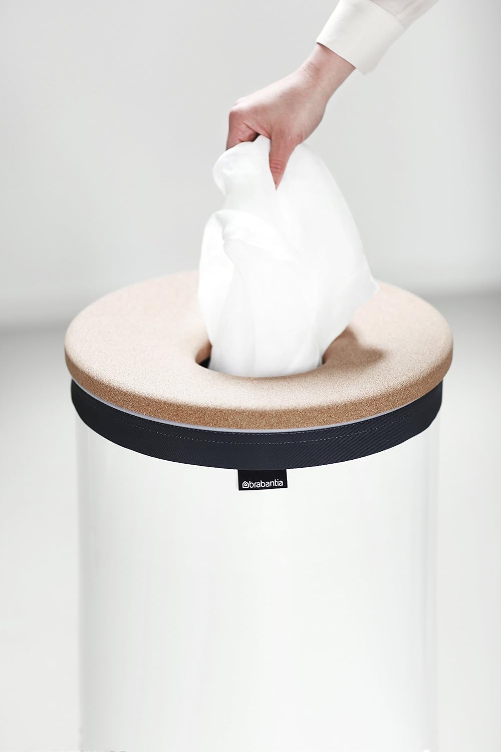 Laundry Bin with Cork Lid - 60L