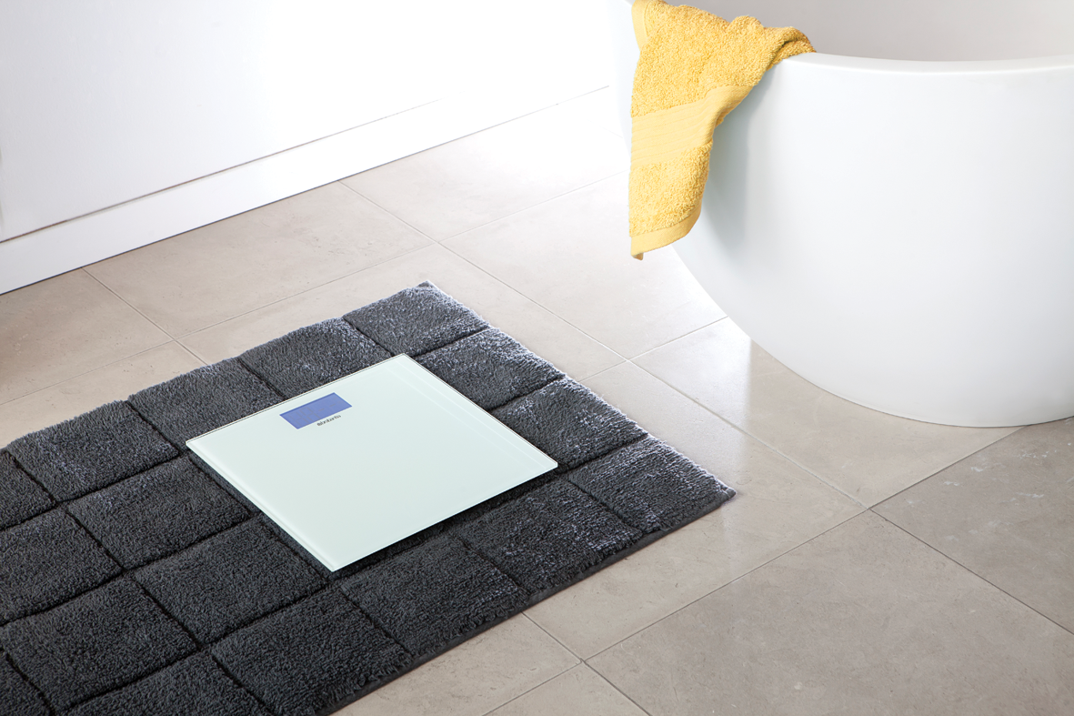 Renew Powered Bathroom Scale - White