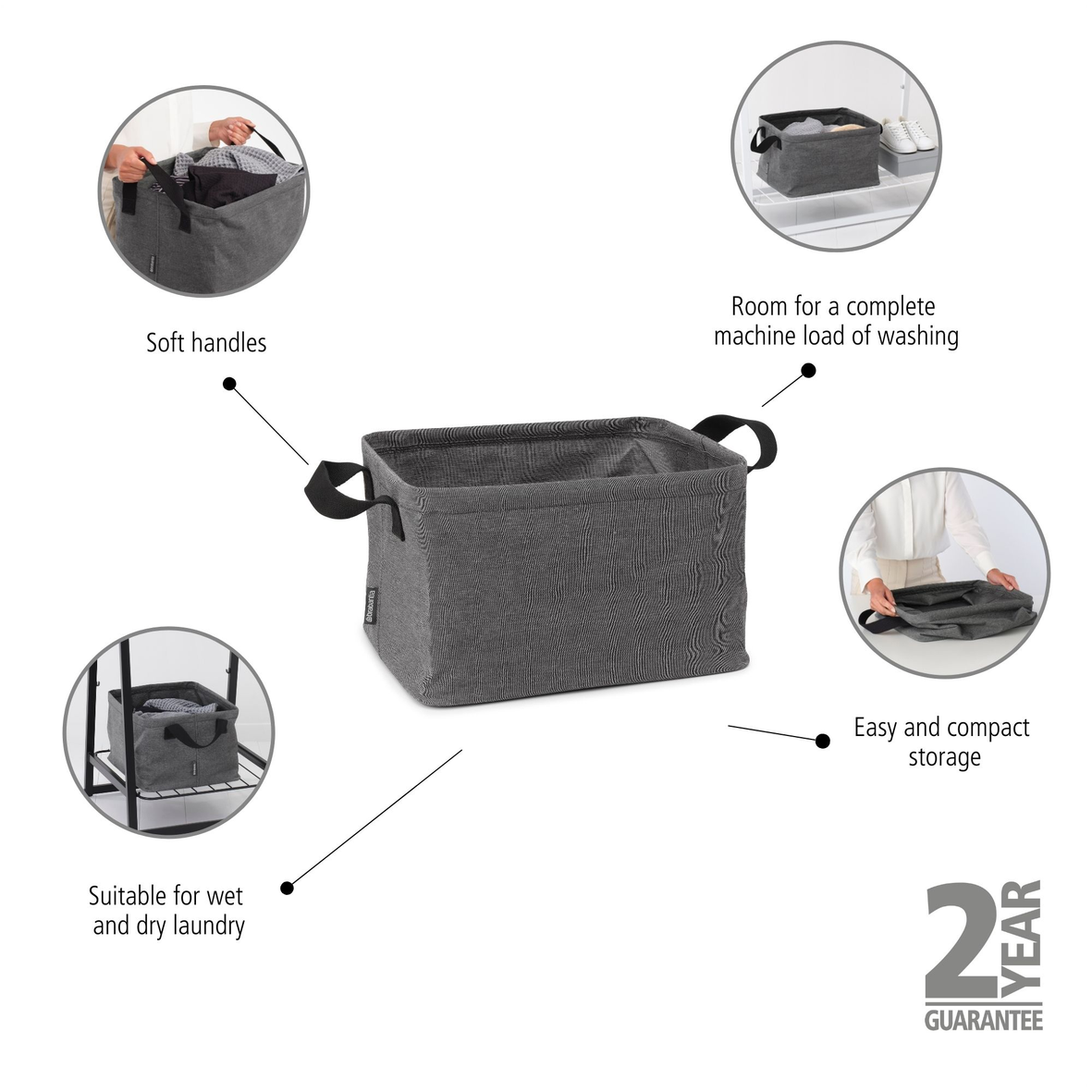 Laundry Basket - 35L
