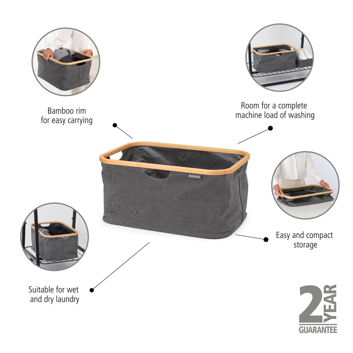 Laundry Basket - 40L