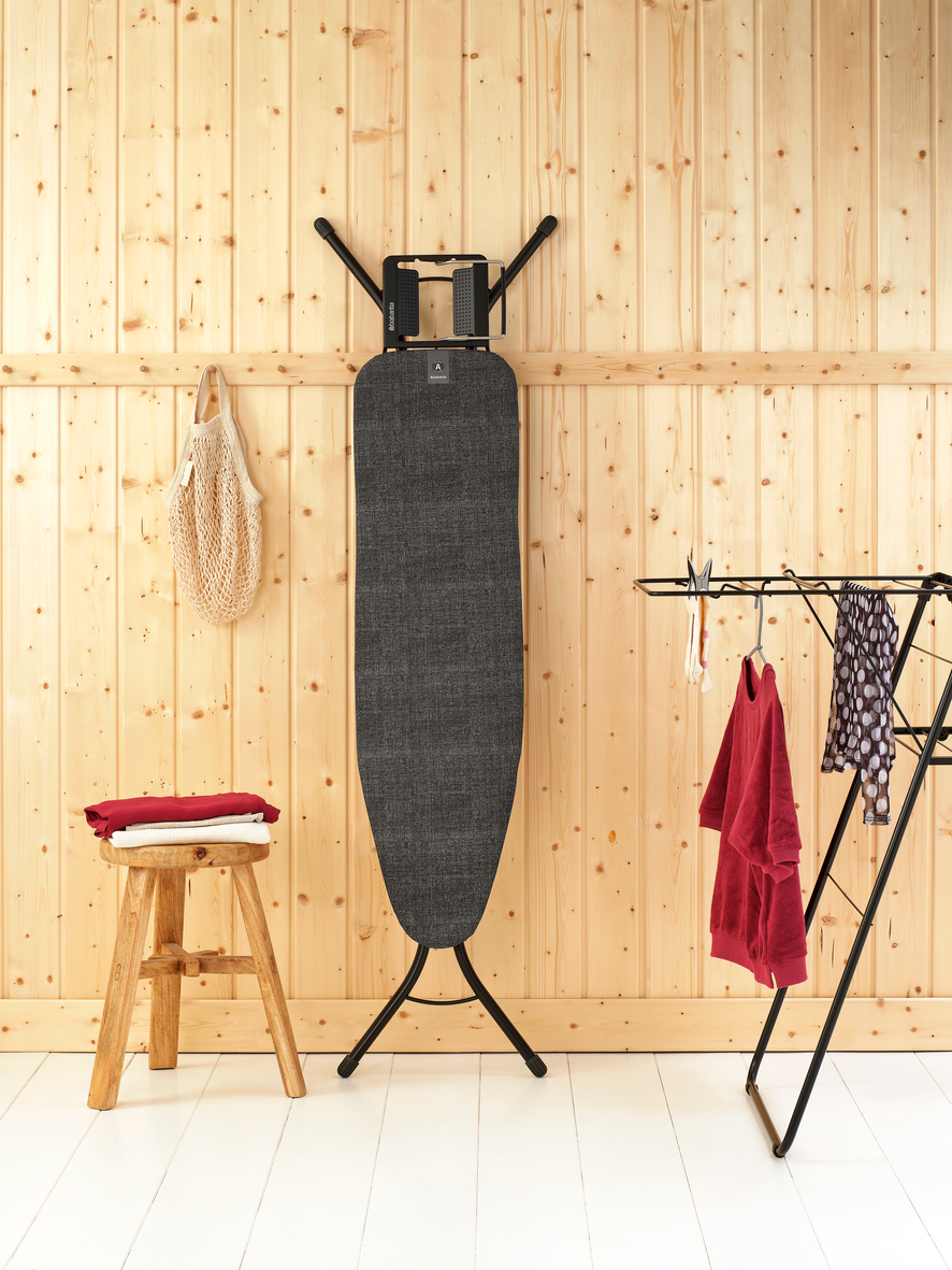 Ironing Board (Size A) SIR (Steam Iron Rest) 110x30cm/22mm - Black Frame