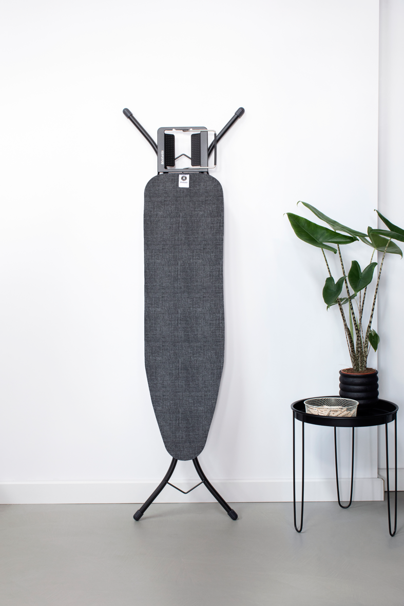 Ironing Board (Size A) SIR (Steam Iron Rest) 110x30cm/22mm - Black Frame