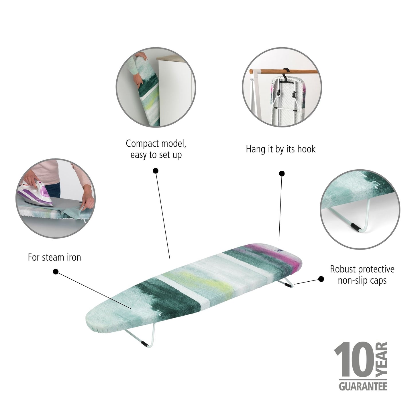 Tabletop Ironing Board - 95x30cm