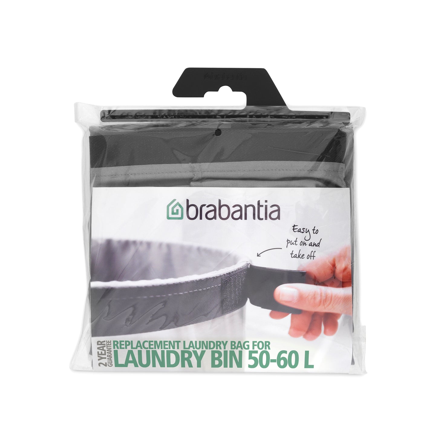 Replacement Laundry Bin Bag - 60L - Grey