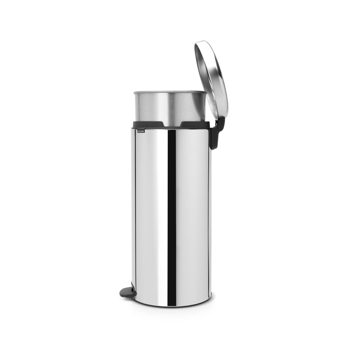 NewIcon Pedal Bin with Metal Inner Bucket - 30L