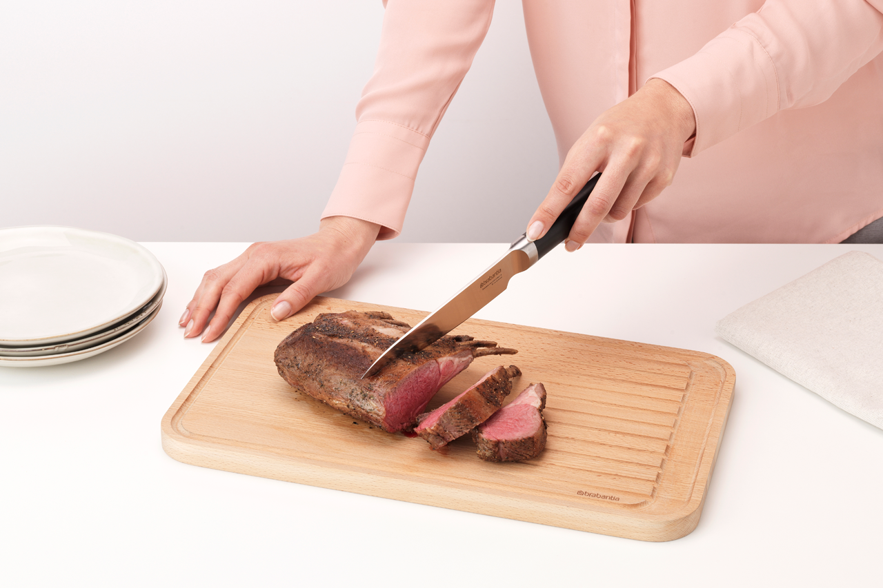 Profile Slice&Dice Wooden Chopping Board for Meat - Large