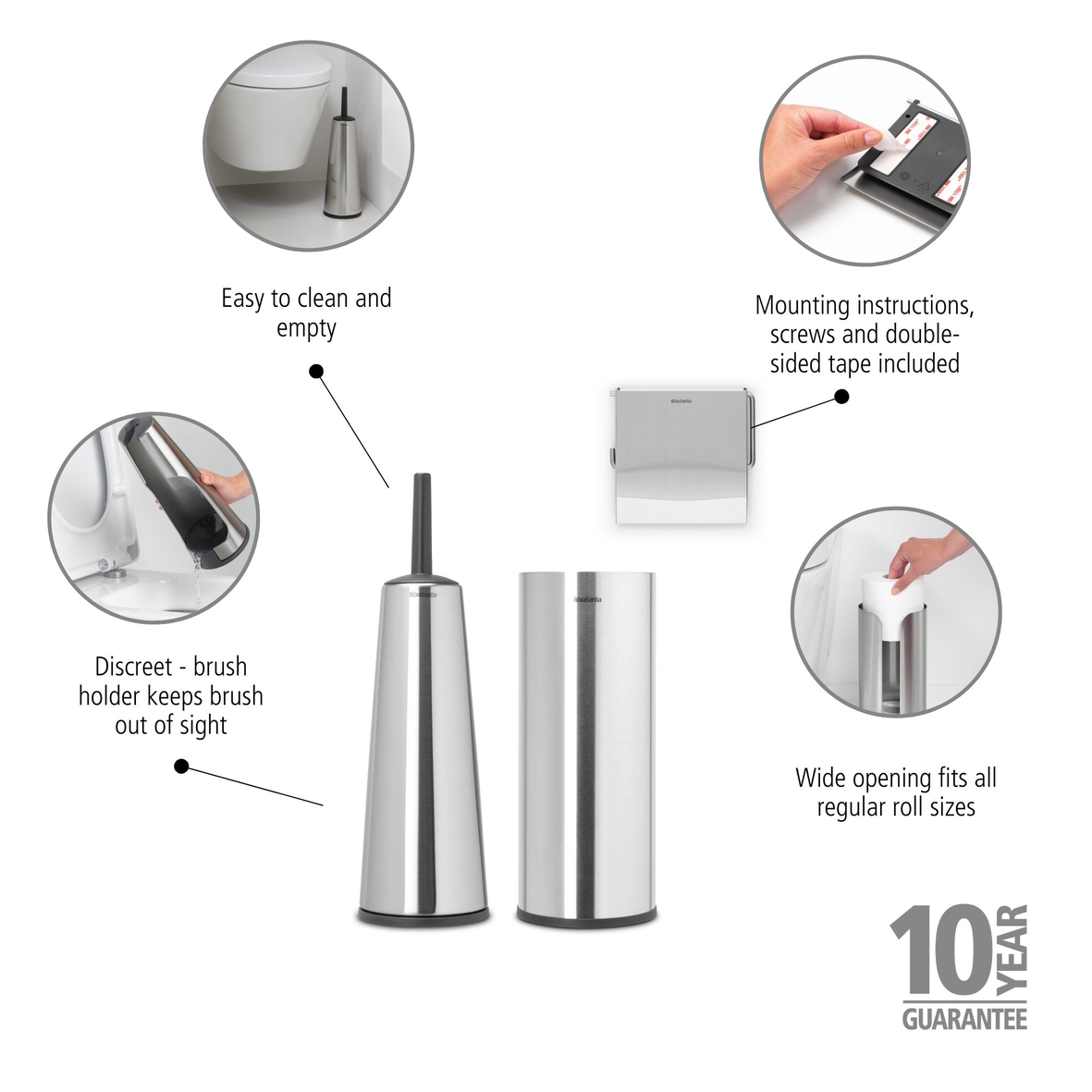 Renew Toilet Accessory (Set of 3)