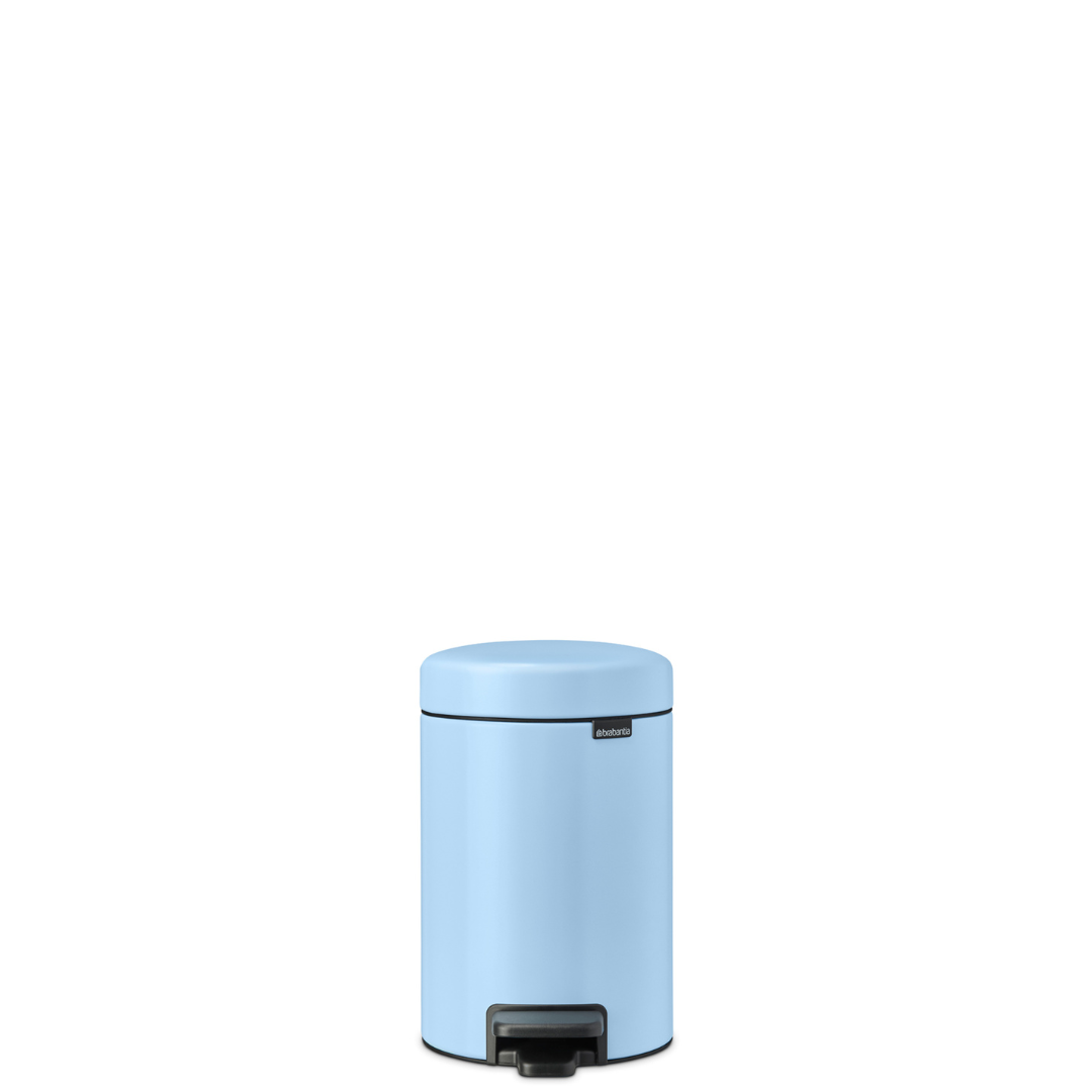 NewIcon Pedal Bin with Plastic Inner Bucket - 3L