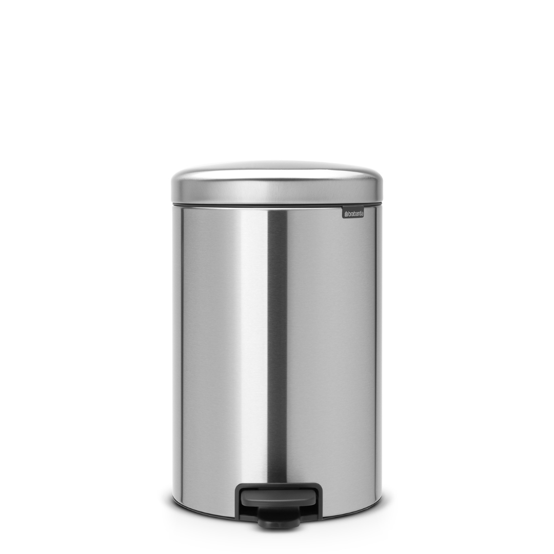 NewIcon Pedal Bin with Plastic Inner Bucket - 20L