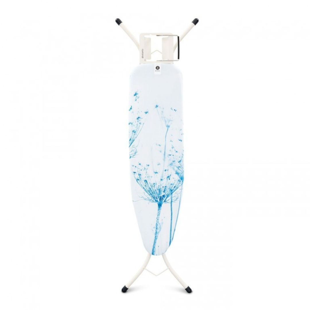Ironing Board (Size A) SIR (Steam Iron Rest) 110x30cm/22mm - White Frame