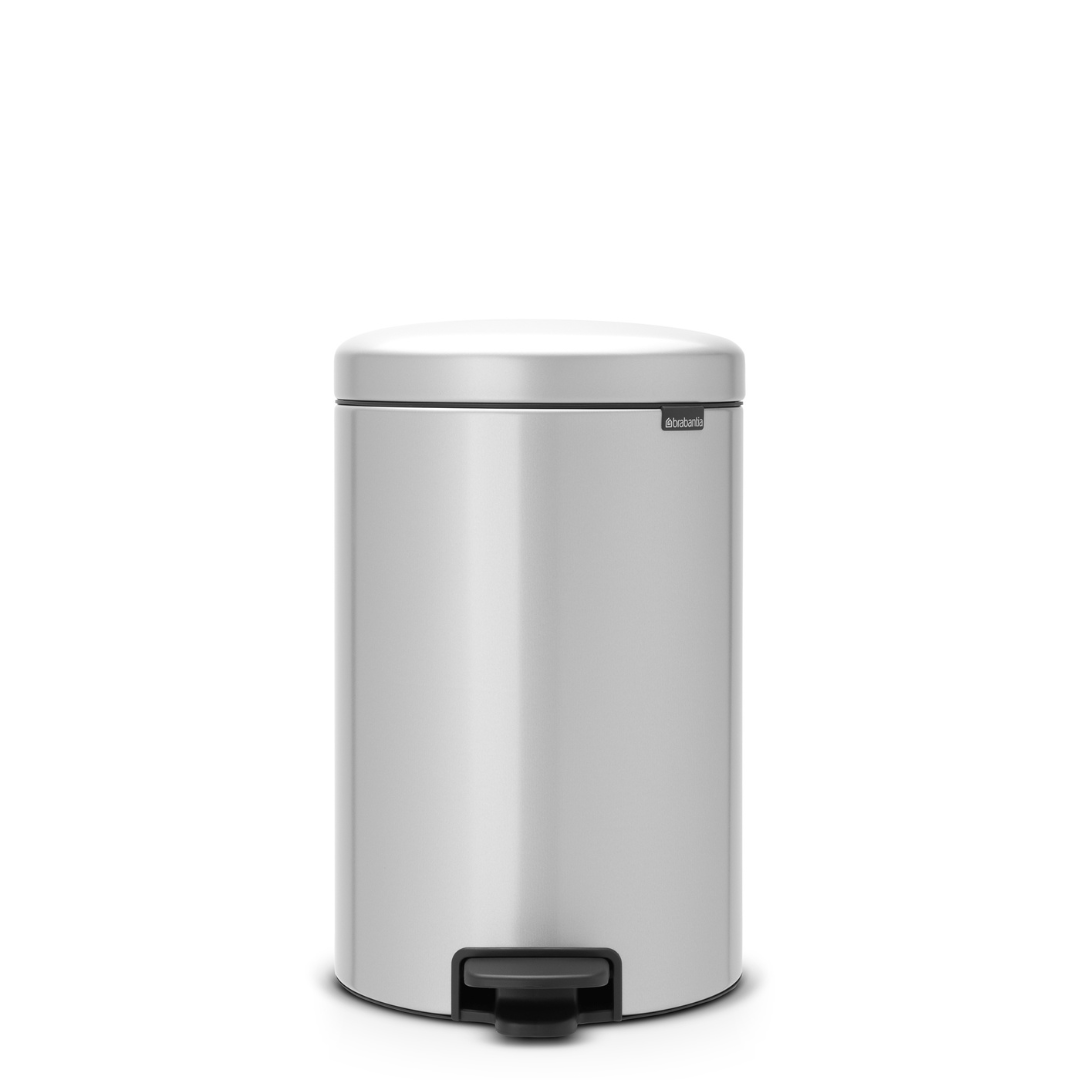 NewIcon Pedal Bin with Plastic Inner Bucket - 20L