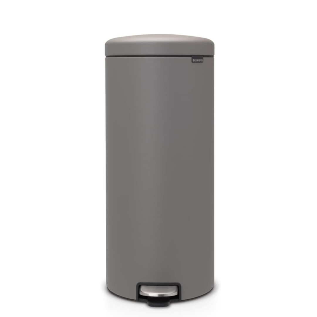 NewIcon Pedal Bin with Plastic Inner Bucket - 30L