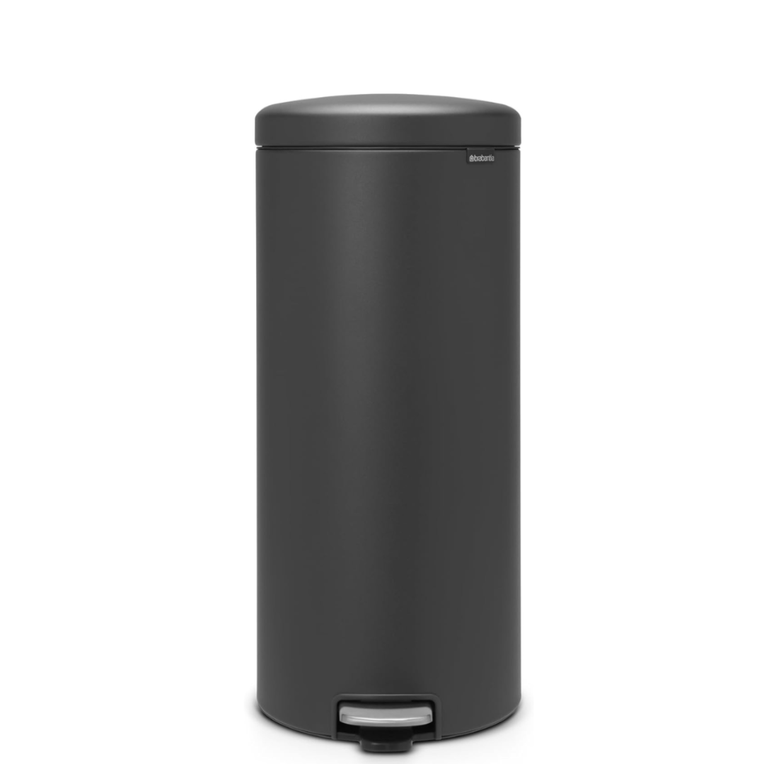 NewIcon Pedal Bin with Plastic Inner Bucket - 30L