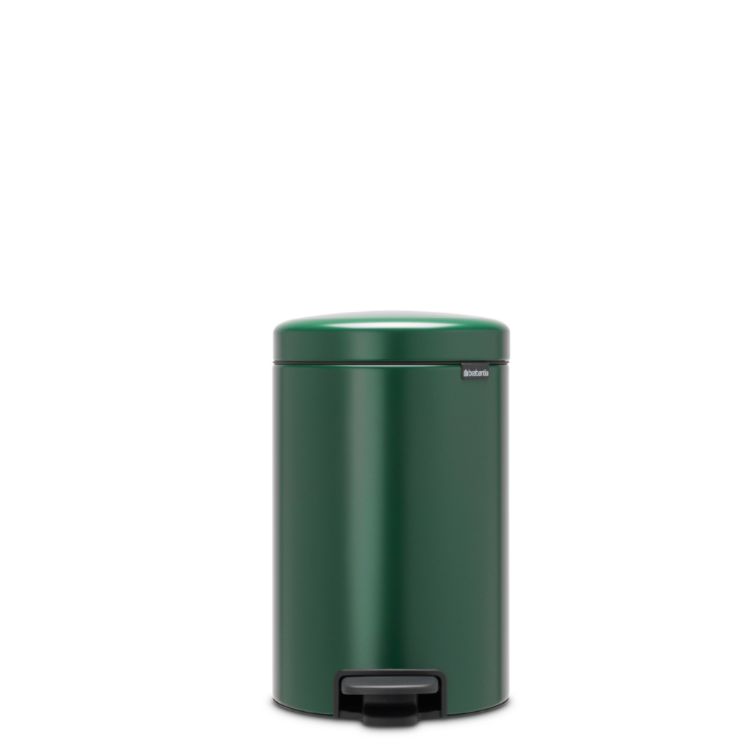 NewIcon Pedal Bin with Plastic Inner Bucket - 12L