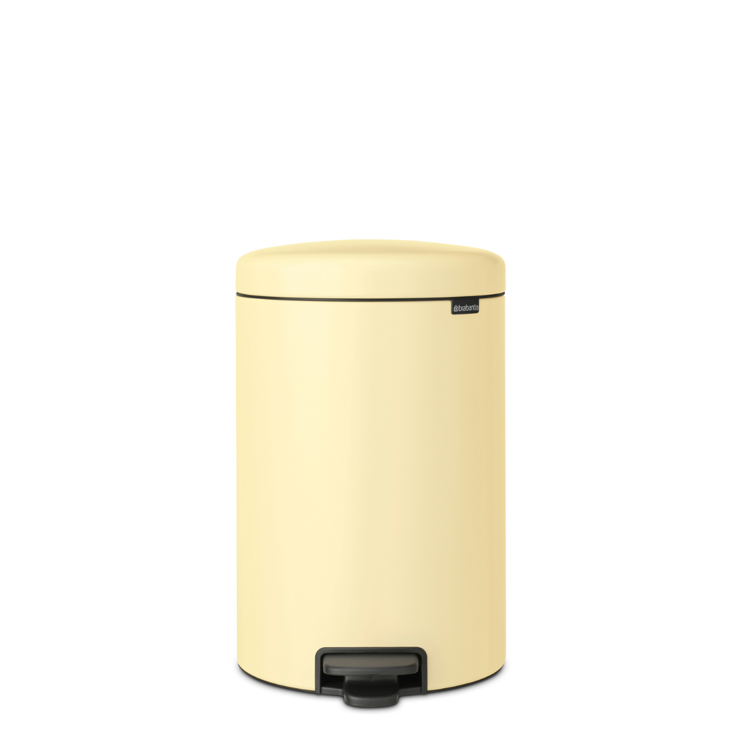 NewIcon Pedal Bin with Plastic Inner Bucket - 20L