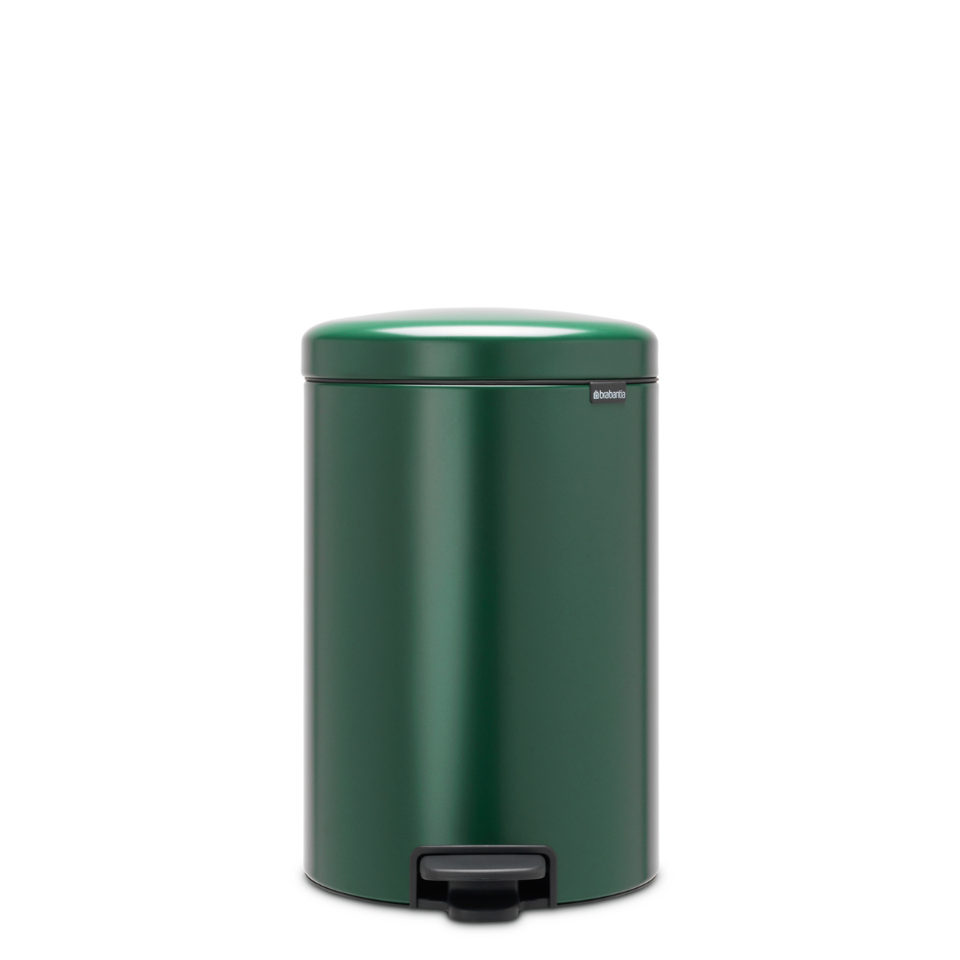 NewIcon Pedal Bin with Plastic Inner Bucket - 20L
