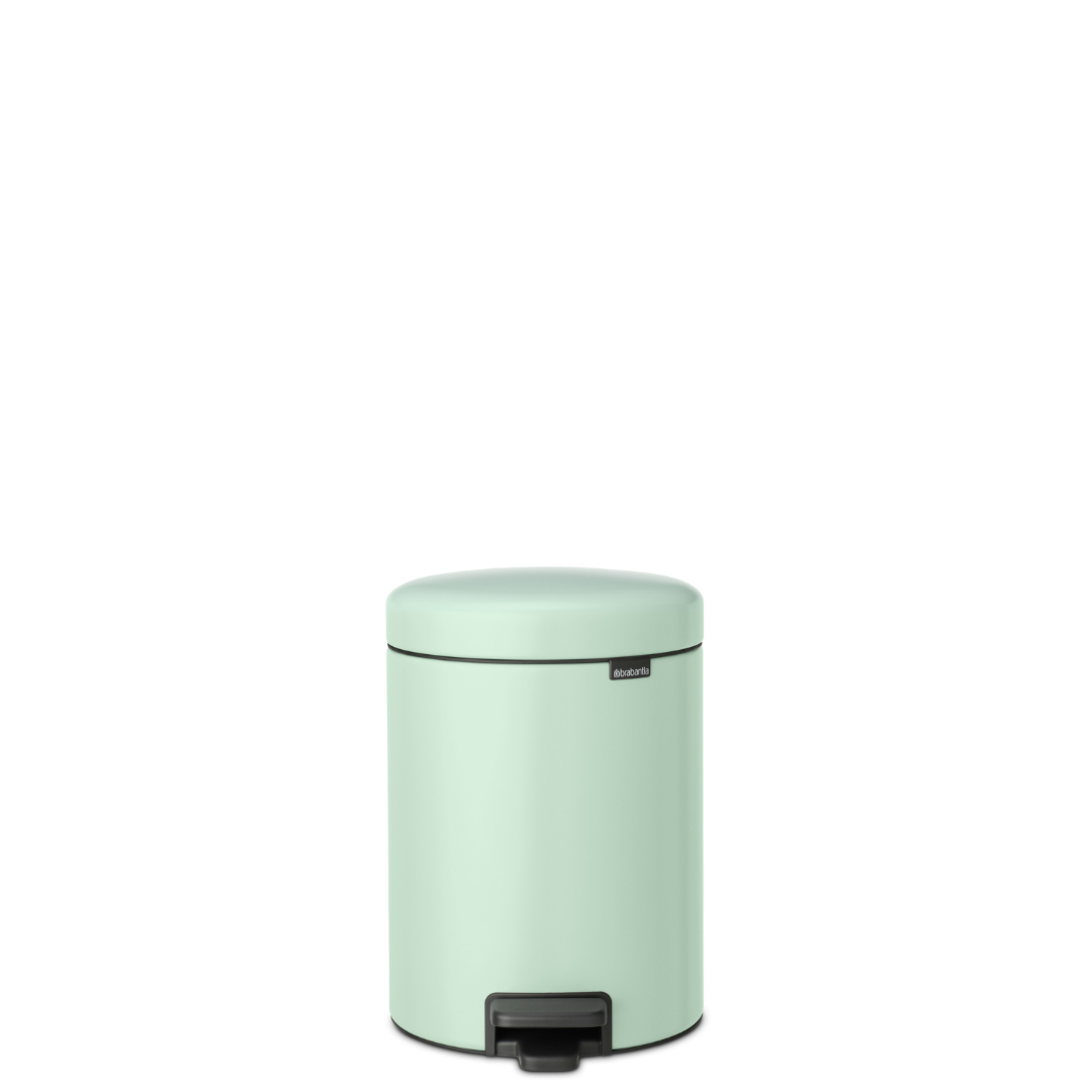 NewIcon Pedal Bin with Plastic Inner Bucket - 5L