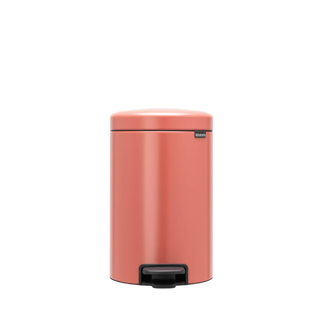 NewIcon Pedal Bin with Plastic Inner Bucket - 12L