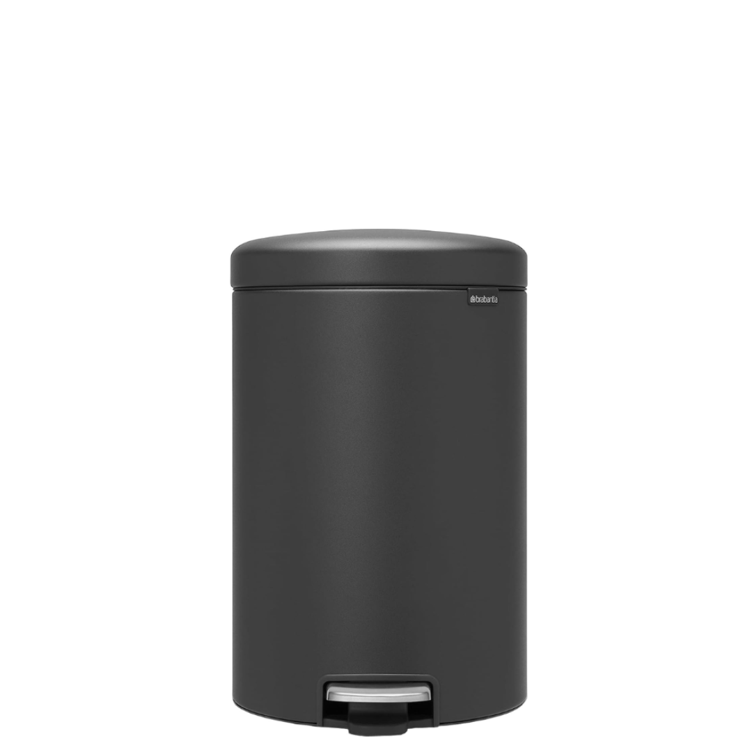 NewIcon Pedal Bin with Plastic Inner Bucket - 20L