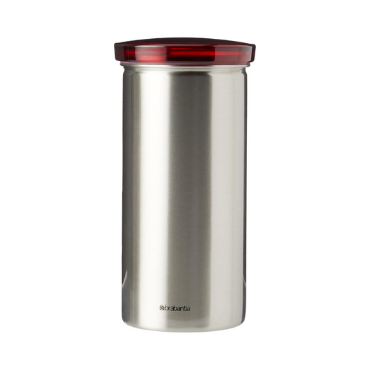 Coffee Pod Canister (18 Pieces Capacity) - Matt Steel Fingerprint Proof