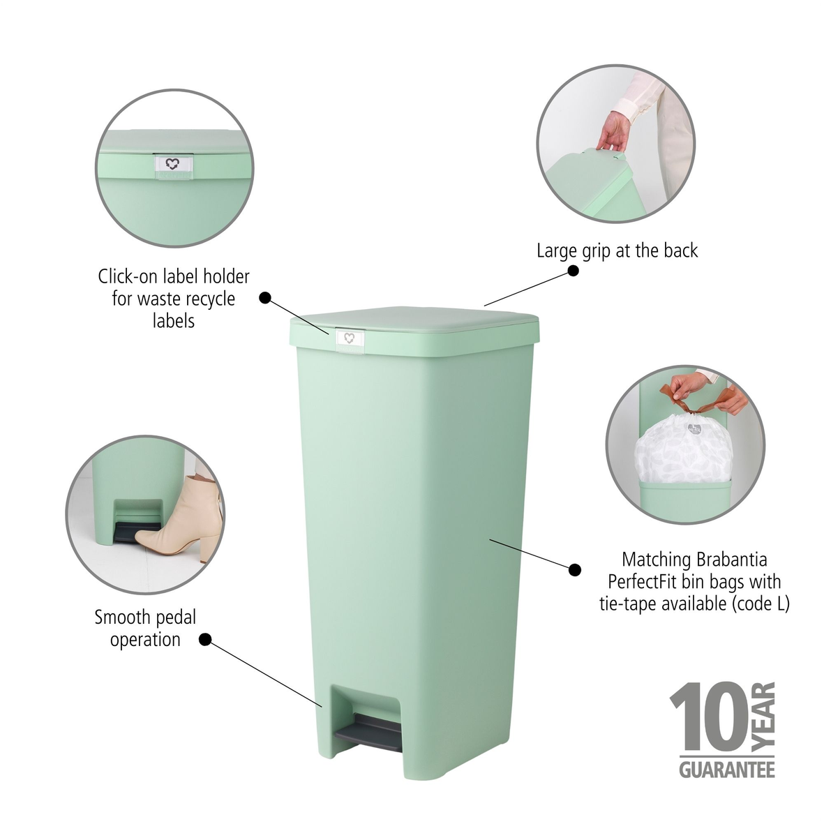 StepUp Pedal Bin - 40L