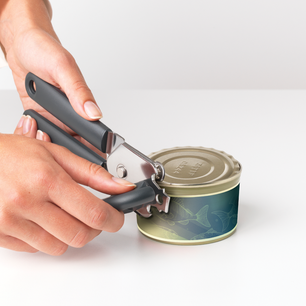 Tasty+ Nice&Handy Can Opener & Bottle Opener - Dark Grey