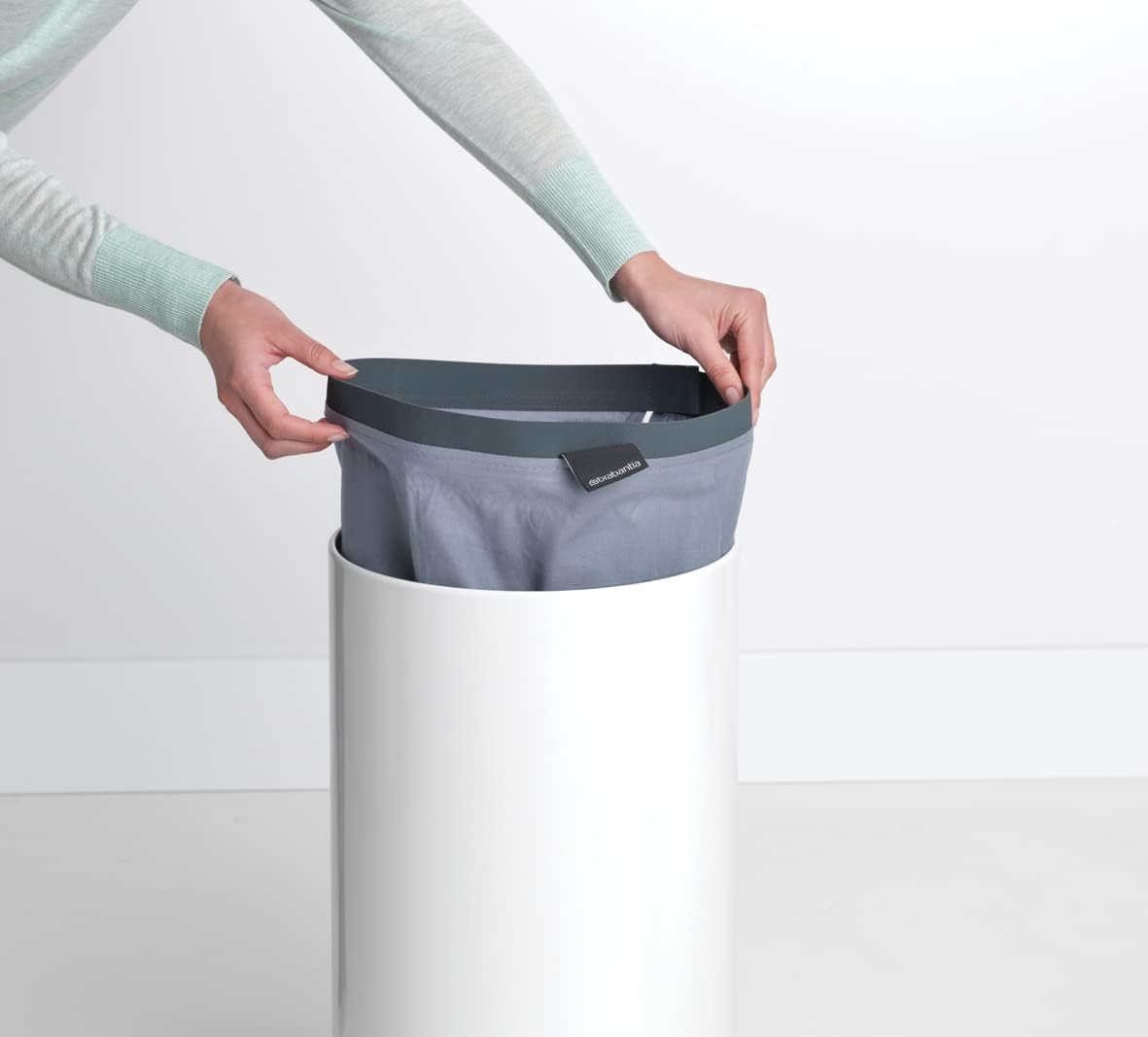 Laundry Bin with Cork Lid - 35L