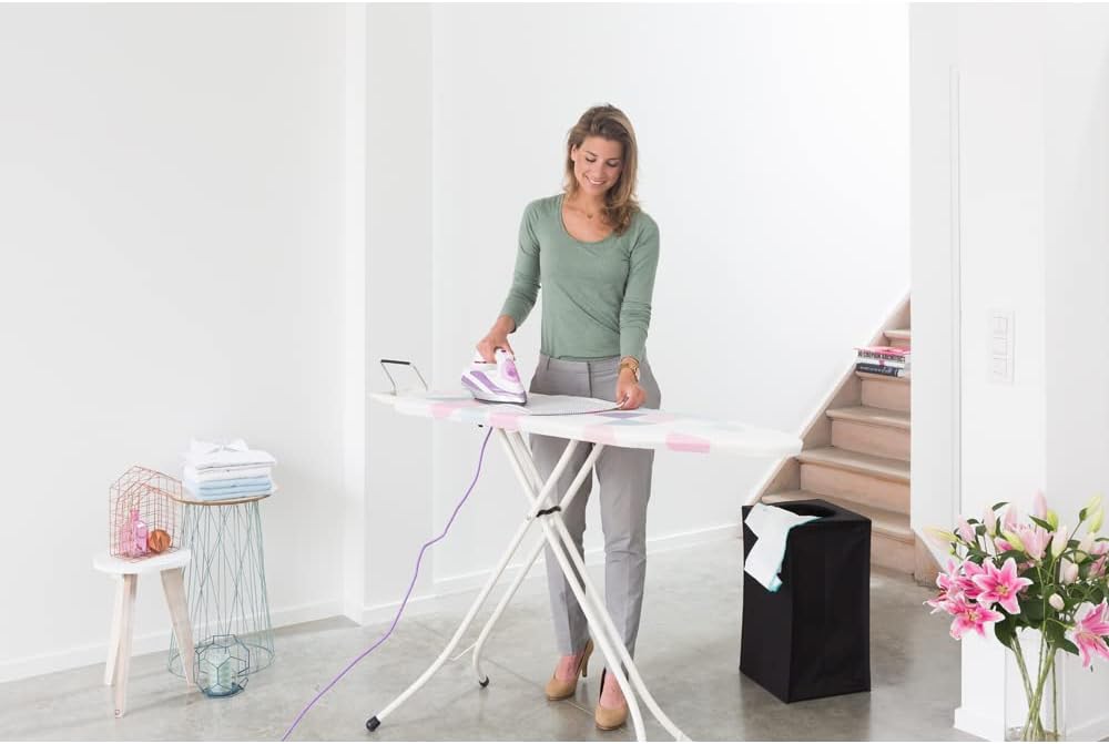 Ironing Board (Size A) SIR (Steam Iron Rest) 110x30cm/22mm - White Frame