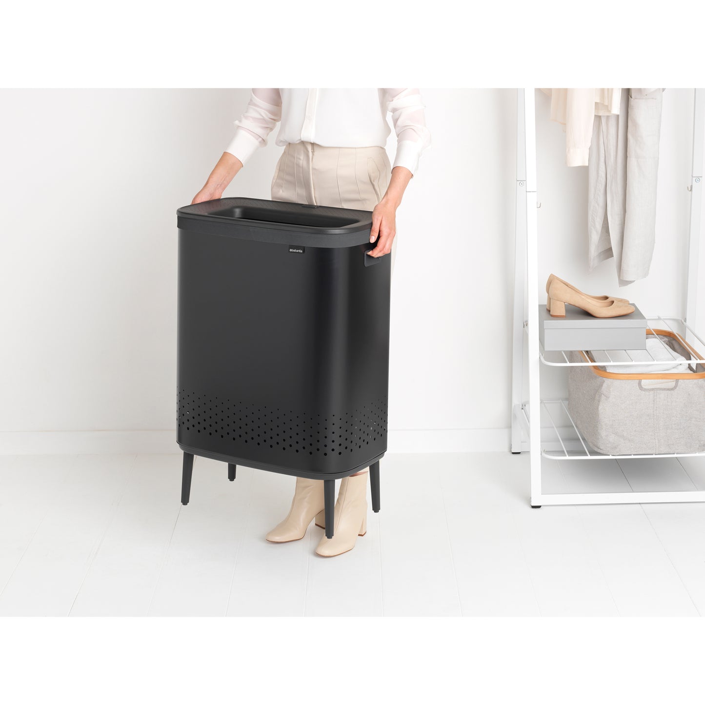 Bo Laundry Bin - 2x45L