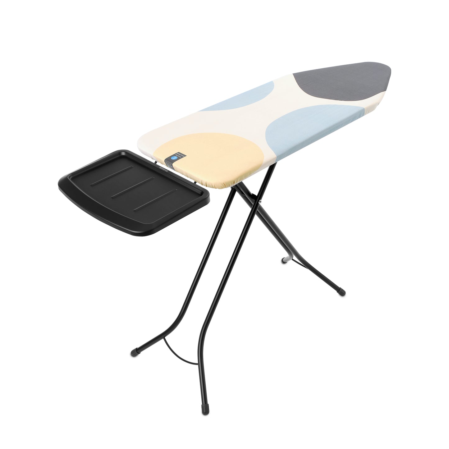 Ironing Board (Size C) Solid Steam Unit Holder for Steam Generator (with PerfectFlow Cover) - 124x45cm/25mm