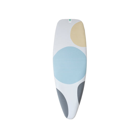 Ironing Board Cover [Size D - 135x45cm] Complete Set - Cotton with 8mm Foam - PerfectFlow