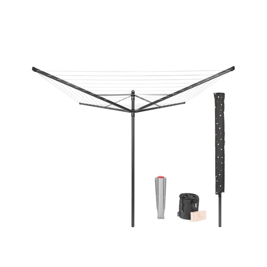 Rotary Lift-O-Matic 4 Arms with Ground Spike (with Cover) Ø 45mm - 50m