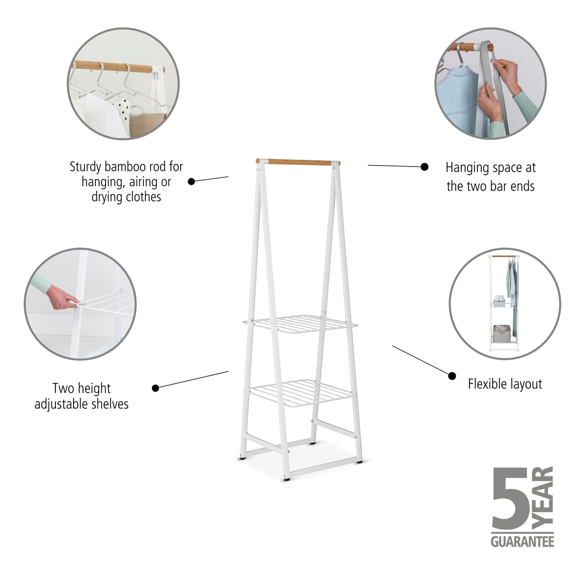 Linn Clothes Rack - Small