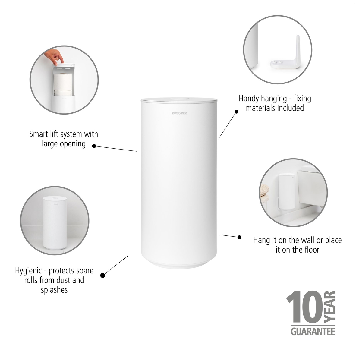 Mindset Toilet Roll Dispenser