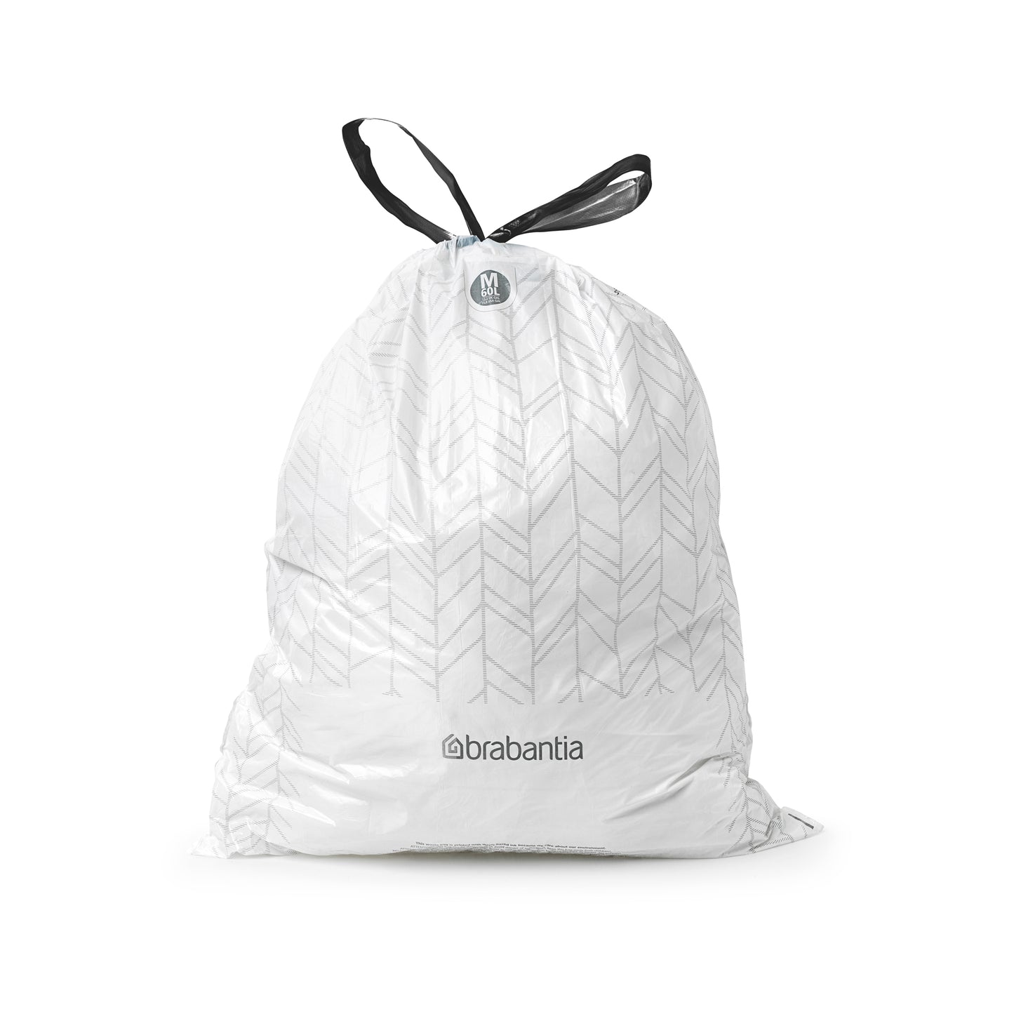 PerfectFit Bags [Code M] Bin Liners - 10 Bags per Roll - 60L - White