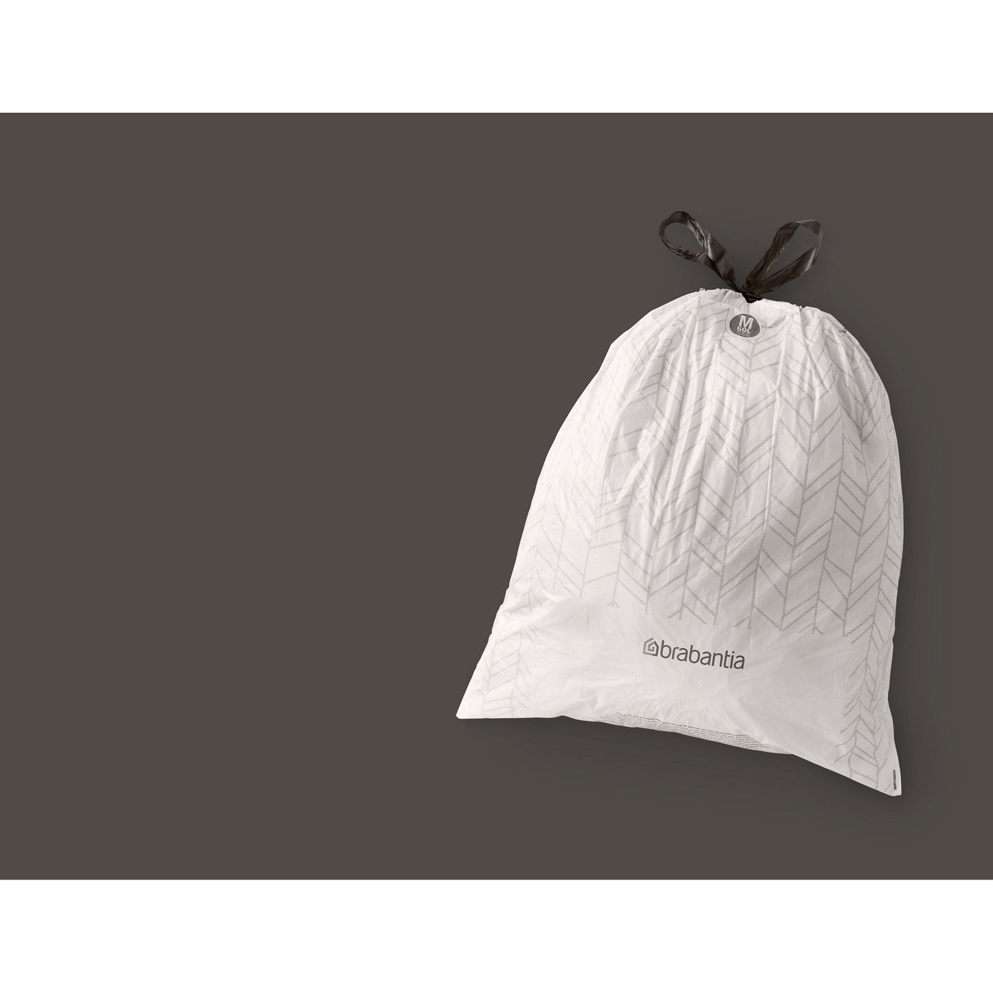 PerfectFit Bags [Code M] Bin Liners - 10 Bags per Roll - 60L - White