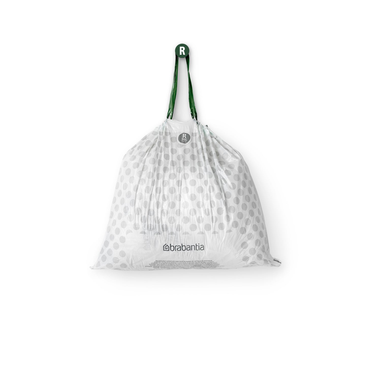 PerfectFit Bags [Code R] Bin Liners - 10 Bags per Roll - 36L - White