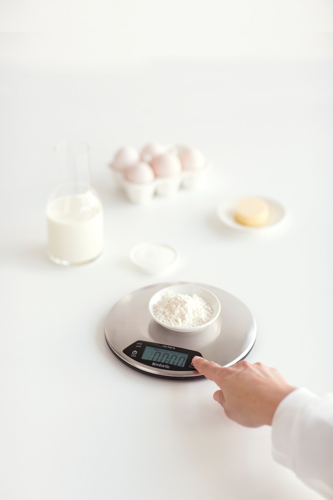 Profile Digital Kitchen Scales with Timer - Matt Steel