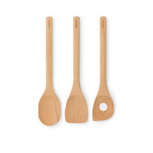 Profile Cook&Serve Wooden Kitchen Utensils (Set of 3)