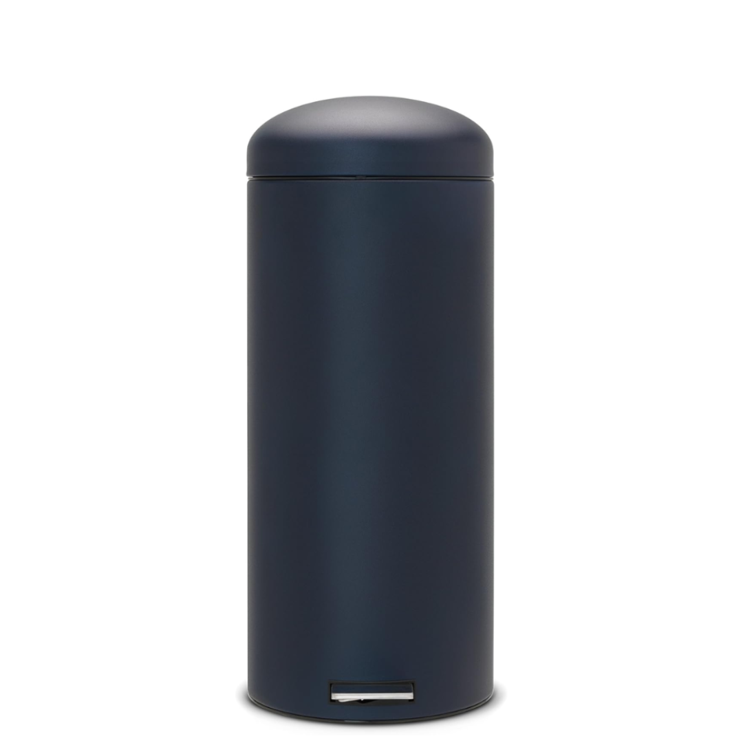 Retro Bin Silent 30L - Mineral Blue