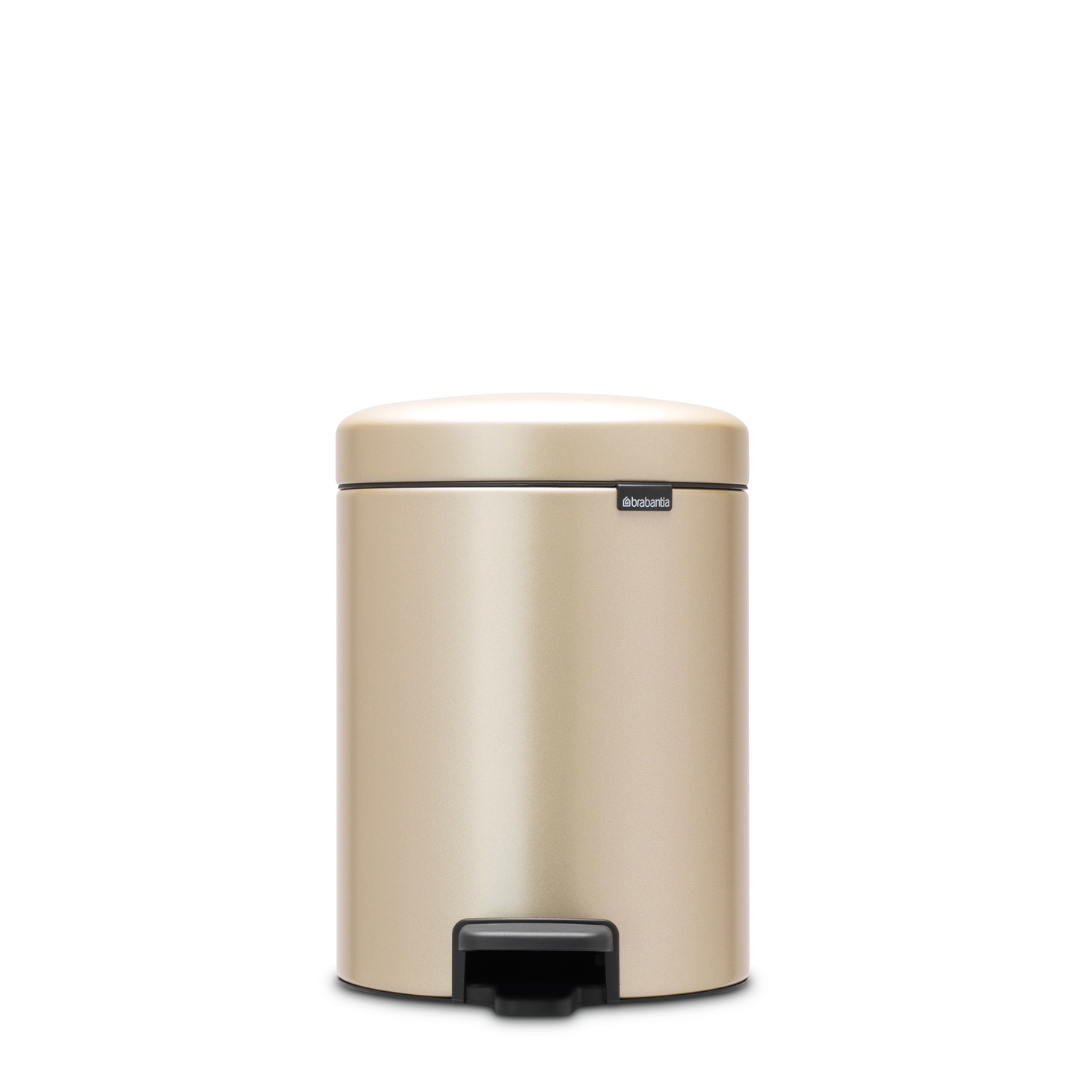 NewIcon Pedal Bin with Plastic Inner Bucket - 20L