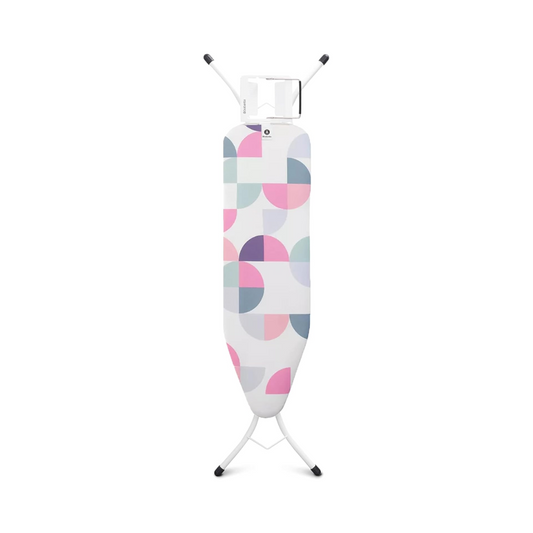 Ironing Board (Size A) SIR (Steam Iron Rest) 110x30cm/22mm - White Frame