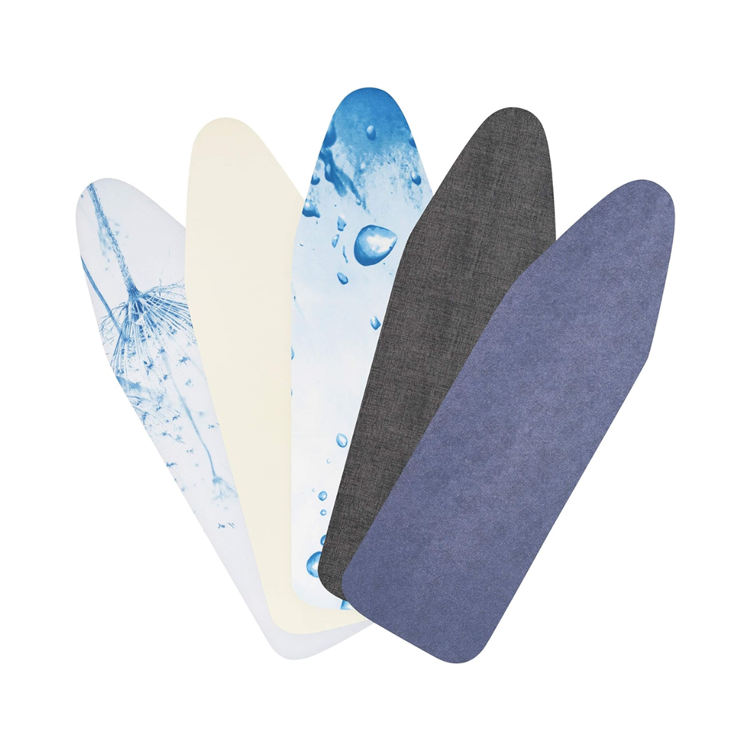 Ironing Board Cover [Size B - 124X38cm] 2mm Foam - Mixed Pack - Neutral
