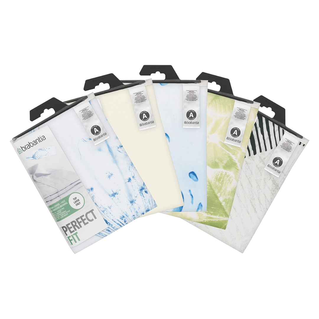 Ironing Board Cover [Size A - 110x30cm] 2mm Foam - Mixed Pack