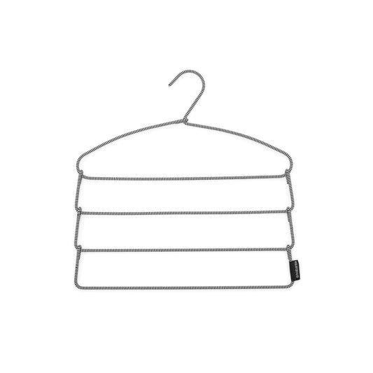 Soft Touch Trousers Hanger - Black/White