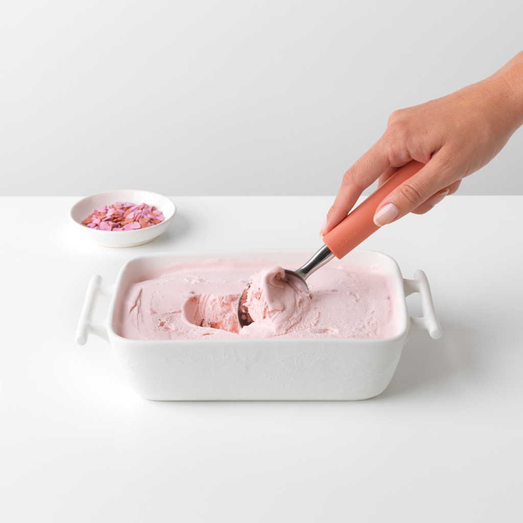 Tasty+ Nice&Handy Ice Cream Scoop - Terracotta Pink