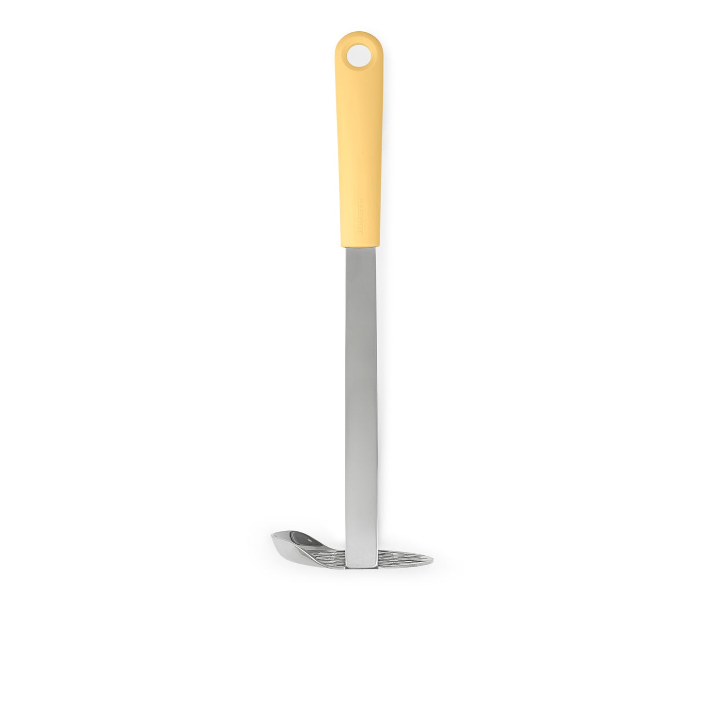 Tasty+ Cook&Serve Potato Masher plus Scoop [Stainless Steel] - Vanilla Yellow